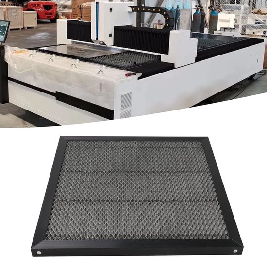 Grote Aluminium Honingraat Paneel voor Laser Snijmachine - 400x400mm Werktafel Accessoires met Mesh Ontwerp en Duurzaam Materiaal — afbeelding 4