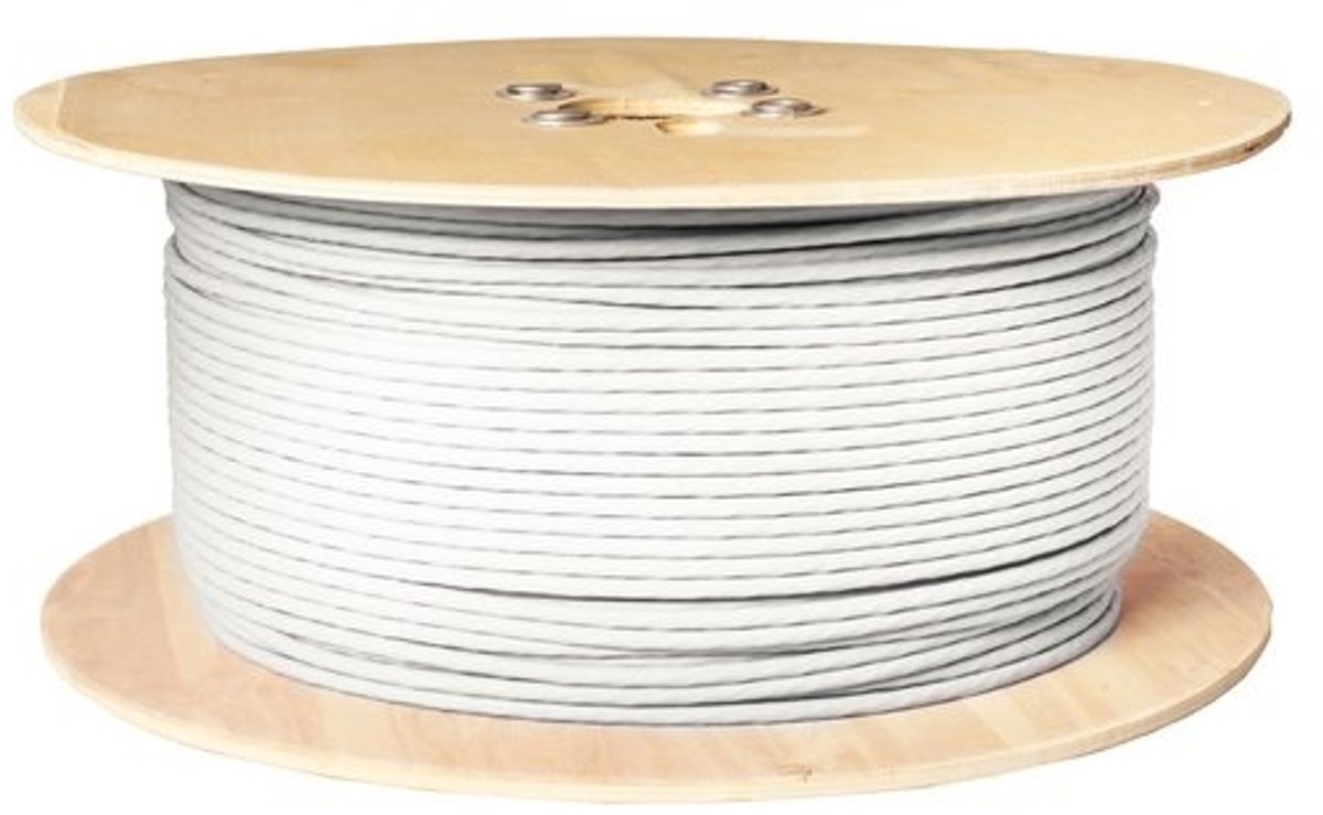 SAT-Koaxialkabel 0,9/4,6, 3-fach geschirmt, CCC > 100 dB, 500m