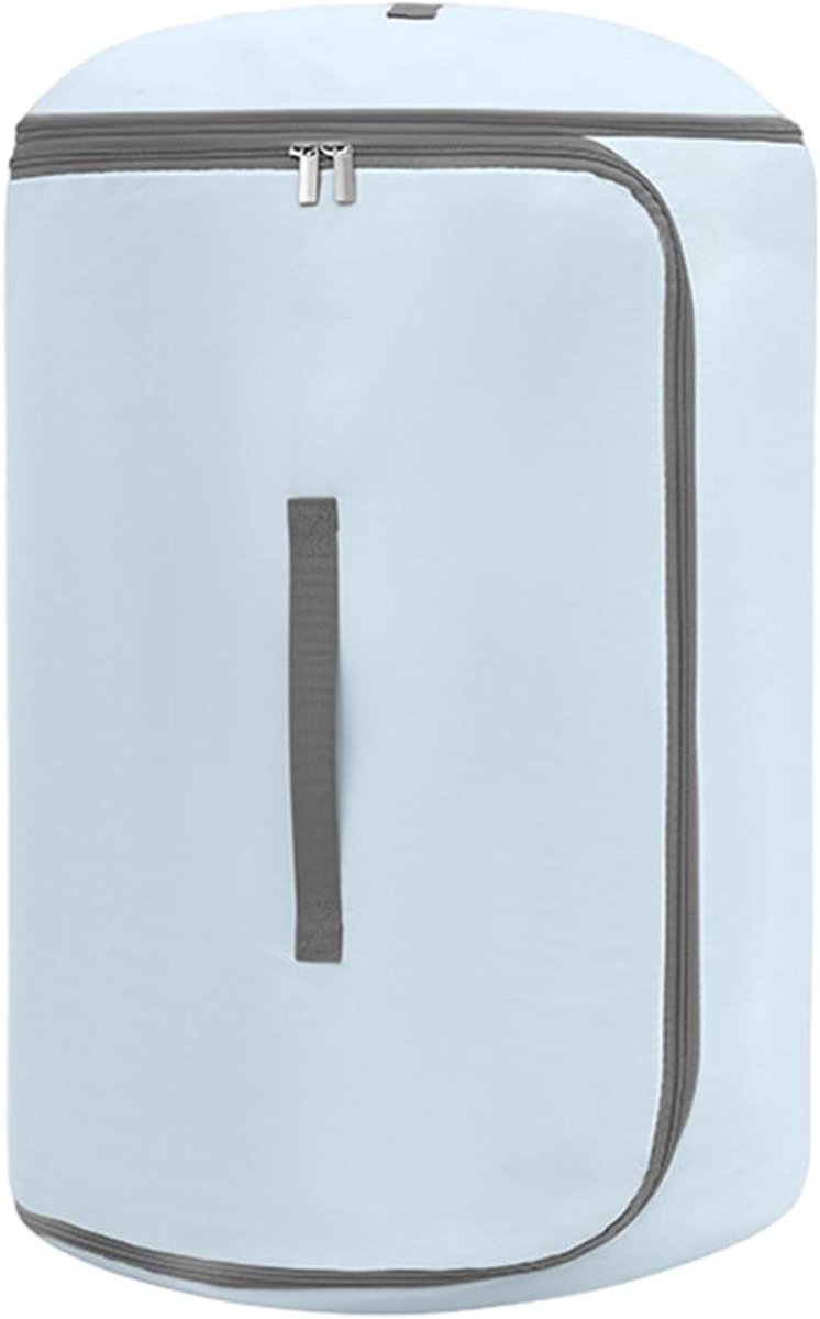 Dekbed Opbergzakken - Beddengoed Container - Ruimte Besparen - Versterkte Handgrepen - 50x34 cm - Blauw