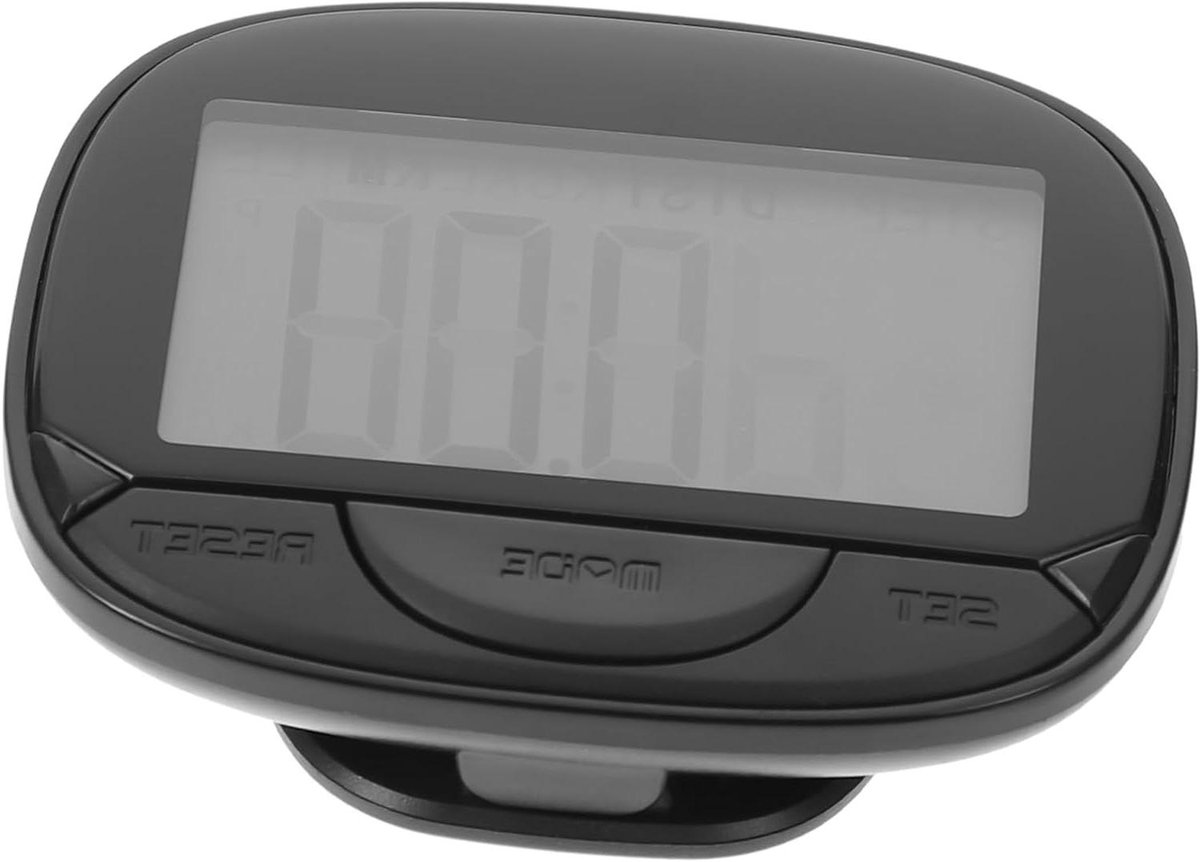 Sportieve Stappenteller - Activiteitstracker Pedometer - Wandelen Fitness - Nauwkeurige Digitale Sensor - 6.5X5.2X2.2CM - Multi