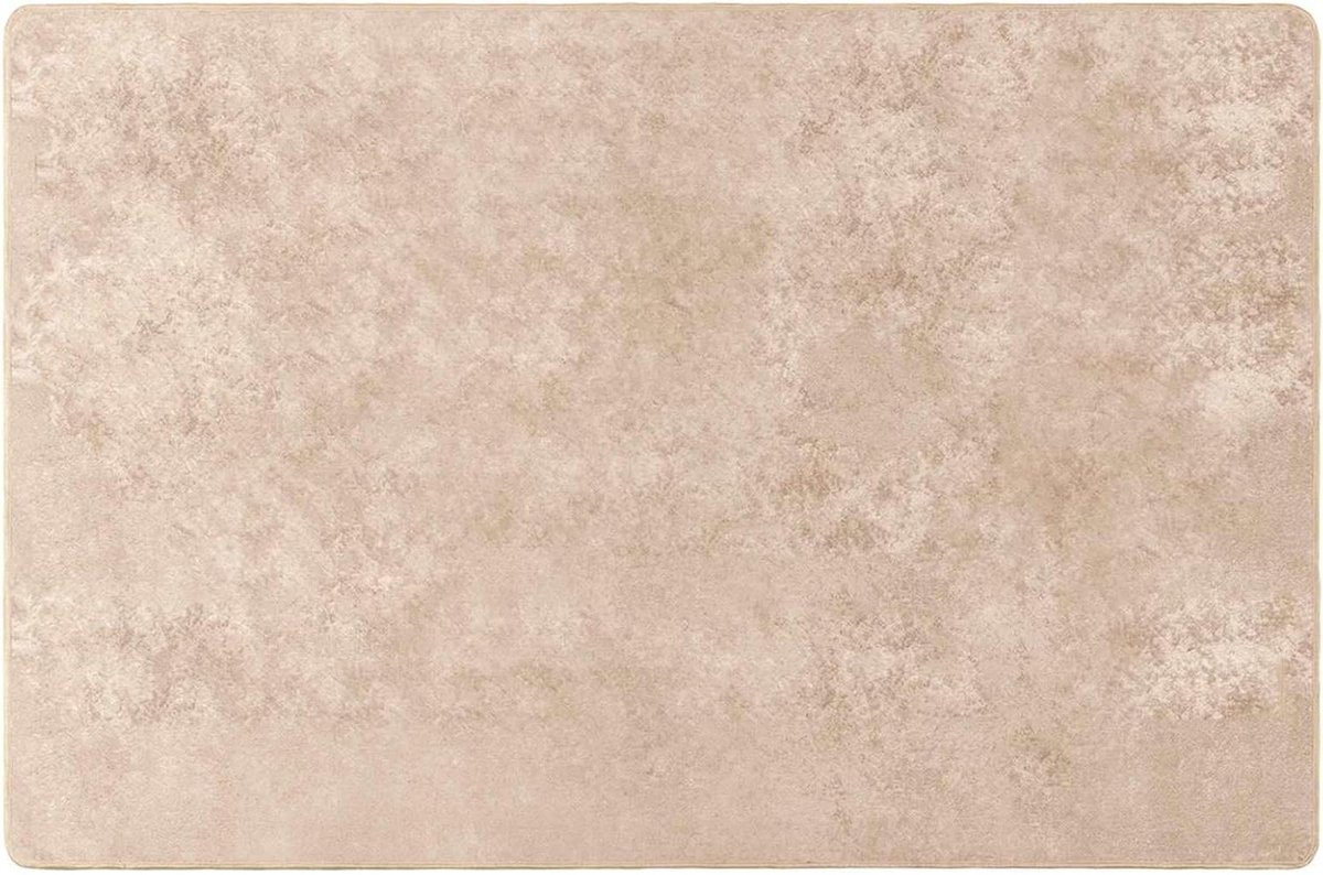 Vloerkleedloper - Loper Beige - Stijlvolle entree - Wasmachinebestendig - 120 x 170 cm - B