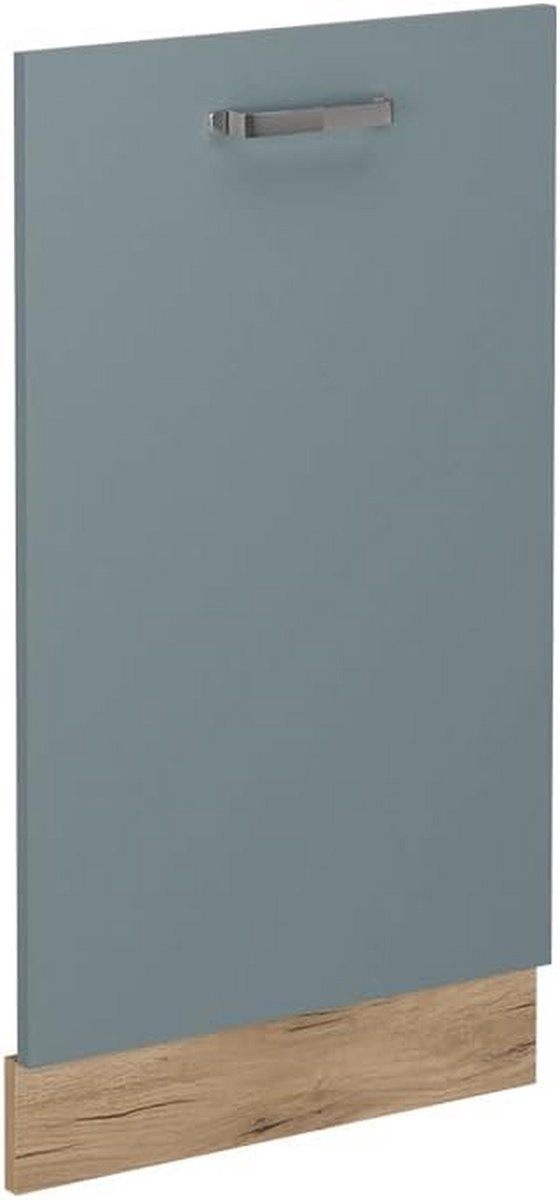 Vaatwasserfrontpaneel 45 cm Blauw-grijs voor Inbouw