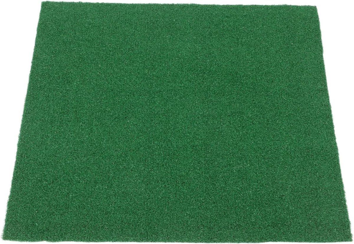 Kunstgras Tegels - Grasmat Buiten - Putdeksel Verfraaien - Weerbestendig Ontwerp - 60x60 cm - Groen