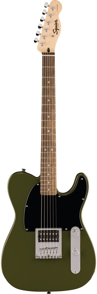 Squier Sonic Esquire H LRL Olive - ST-Style elektrische gitaar