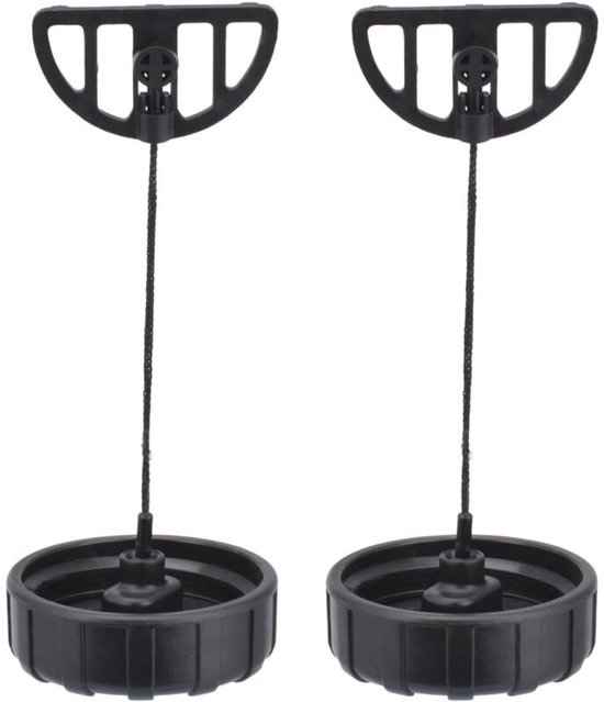 Tankdoppen Geschikt voor STIHL MS170 MS180 017 018 - 2 stuks, gemaakt van hoogwaardig nylon - snelle en duurzame installatie. — afbeelding 2