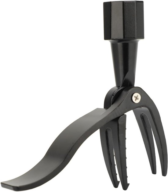 Onkruidtrekker Metaal - Wieder Tuin - Snel Wieden - Antisliphandgreep - 19.99 x 14.99 cm - Zilver — afbeelding 5