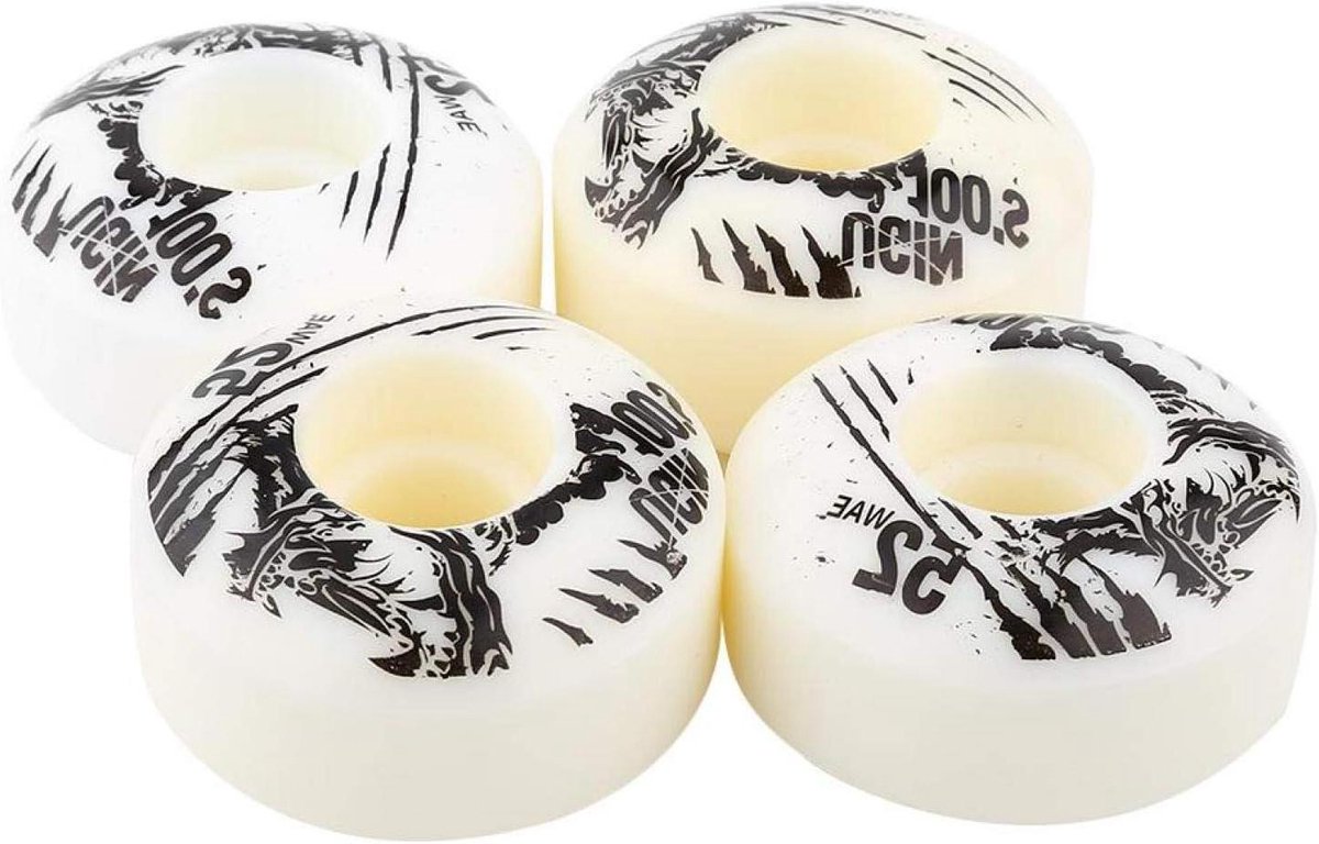Skateboard Wielen Cruiser Longboard Outdoor Rijden Veerkrachtig PU Materiaal 52mm X 30mm