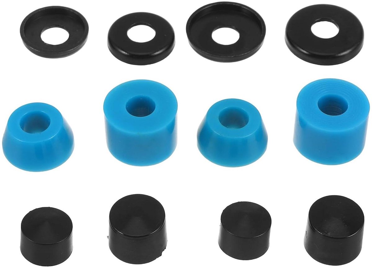 Skateboard Bussen Set Truck Washers Verbeterde Rijervaring Geavanceerde Trillingsdemping 31 x 28 x 28 mm