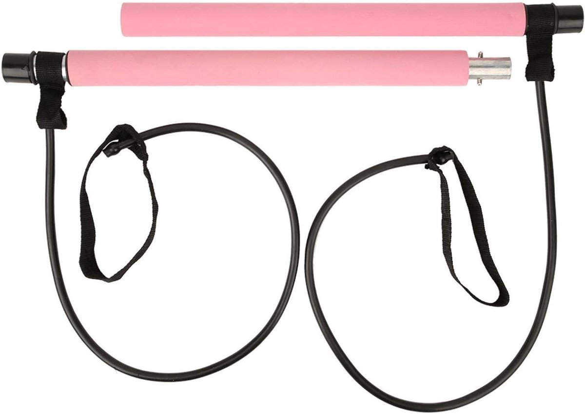 Pilates Bar Kit - Home Gym Set - Lichaamsvorm Verbeteren - Lage Impact Training - Niet Gespecificeerd - Grijs