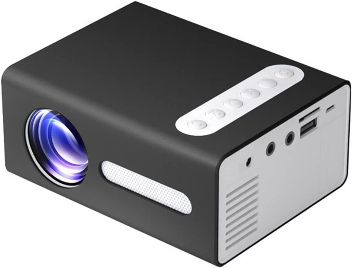Mini Projector - Draagbare Beamer - Film Avond - Korte Projectieafstand - 16-100 Inch - Zwart