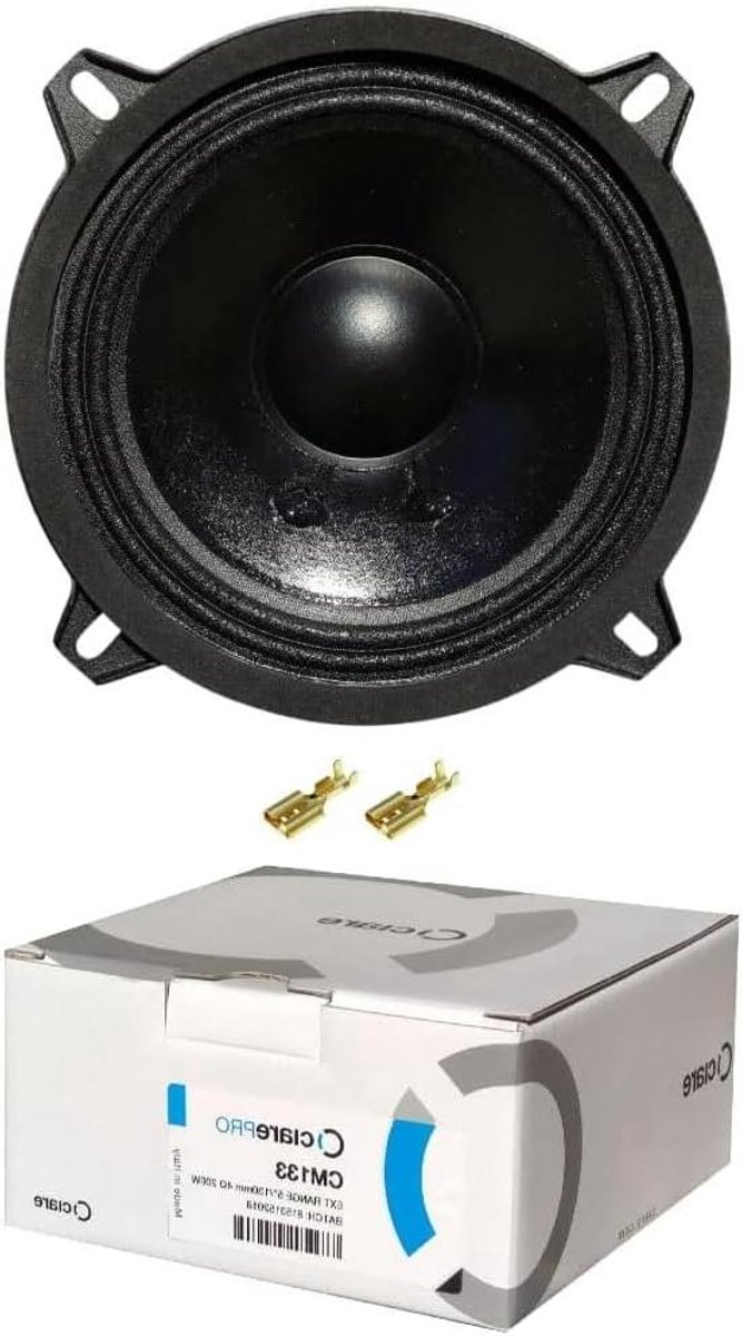 Woofer Luidspreker - Auto Audio - Muziek Luisteren - 80 Watt RMS - 13 cm - Zwart