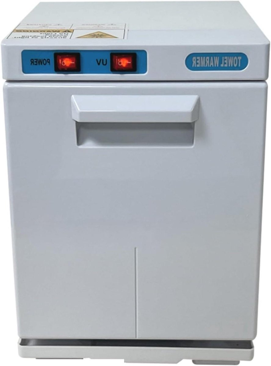 Mini Handdoekverwarmer - Warme Kast - Schoonheidsbehandelingen - Compact Aanrechtformaat - 5 Liter Capaciteit - Wit