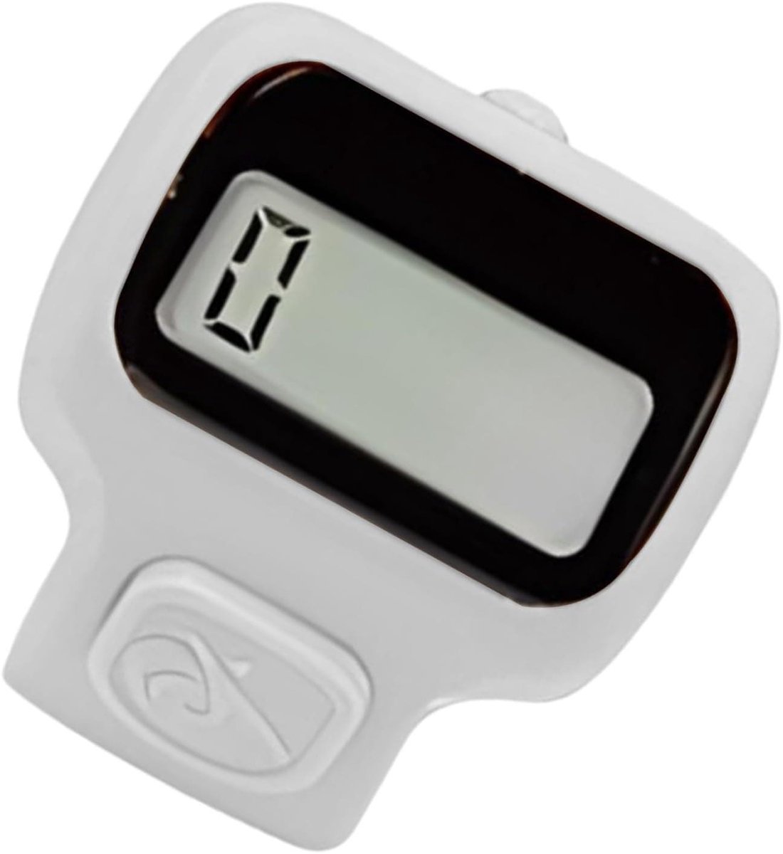 Elektronische Teller - Vingerteller Clicker - Activiteiten Bijhouden - Met LED Licht - 9 x 5 x 3 cm - Wit