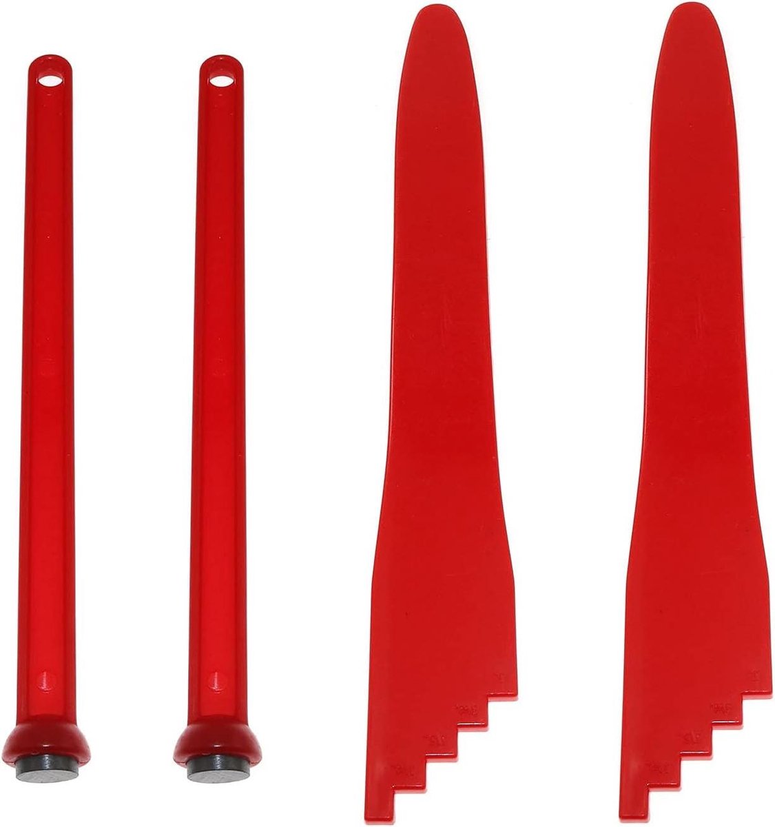 Inmaak Kit - Pot Lifter - Zelf Inmaken - Magnetische Lifter - 4 Stuks - Rood