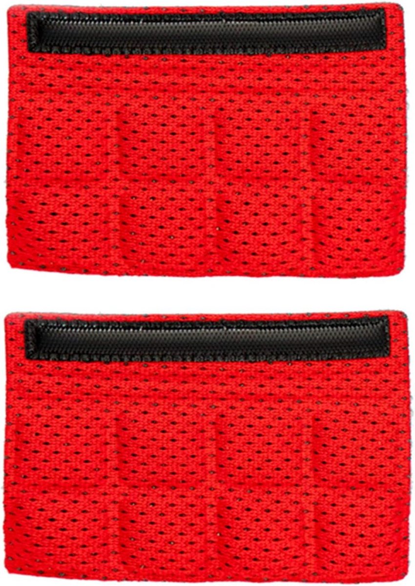 Helm Kin Pads - Kussen Set - Fietsen Comfort - Zacht Duurzaam Schuim - 2 Stuks - Rood