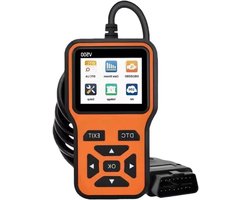 Diagnose Scanner - Auto Tool - Foutcodes Uitlezen - Realtime Data - 2.8 inch Scherm - Oranje