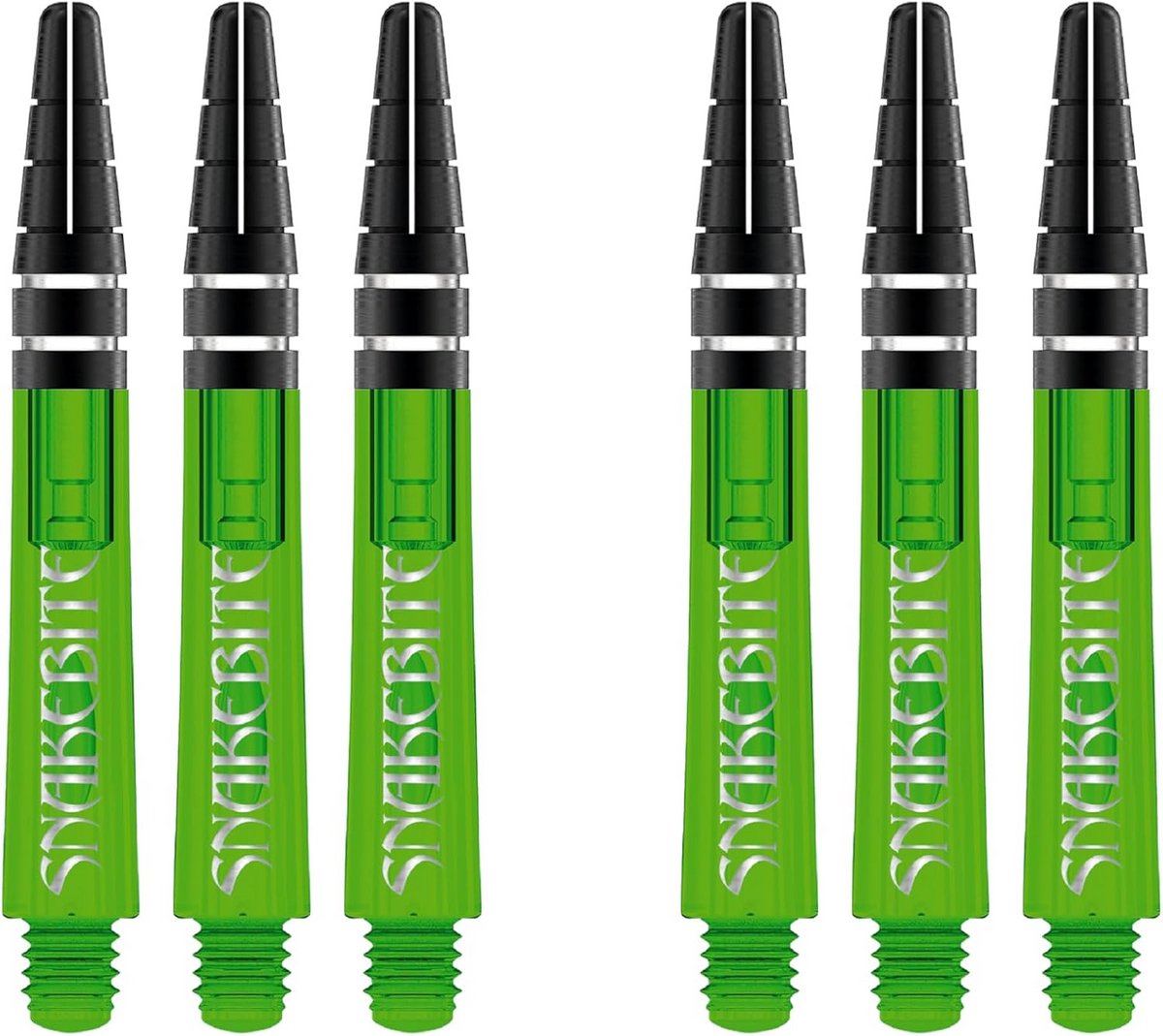 Dart Stelen Nitrotech Transparant met Revolutionair Vol Lock Systeem