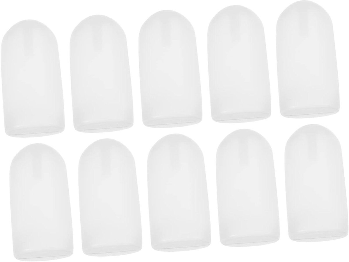 Plastic Piepers - Geluidsinzetstukken Speelgoed - Speelgoed Repareren - Werkt Bij Druk - 10 Stuks - Wit