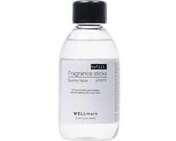 Wellmark Refill Geurstokjes - Sunny Haze 200ml