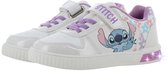 Lilo & Stitch - Schoenen voor meisjes met lichtjes - Stitch Sneakers voor kinderen met klittenband - Lichtgevende kindersneaker - Maat 25 - Wit