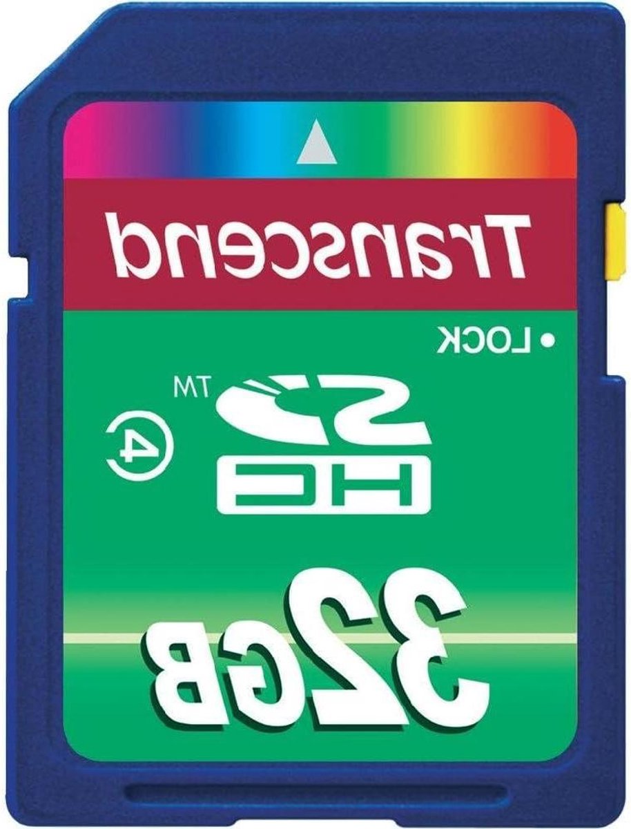 Geheugenkaart - SDHC opslag - Foto's opslaan - Klasse 4 snelheid - 32 GB - Meerkleurig