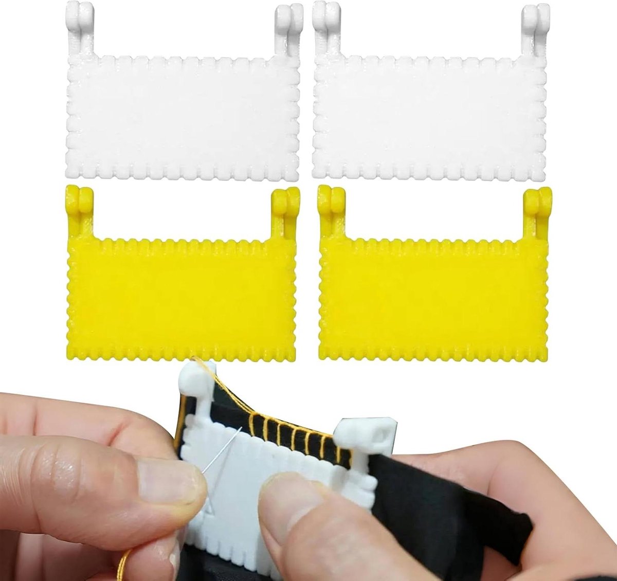 Naaien Lockranding Tool - Stikliniaal Naad - Nauwkeurig Stikken - Directe Clip-on - 3 mm 4 mm - Niet gespecificeerd