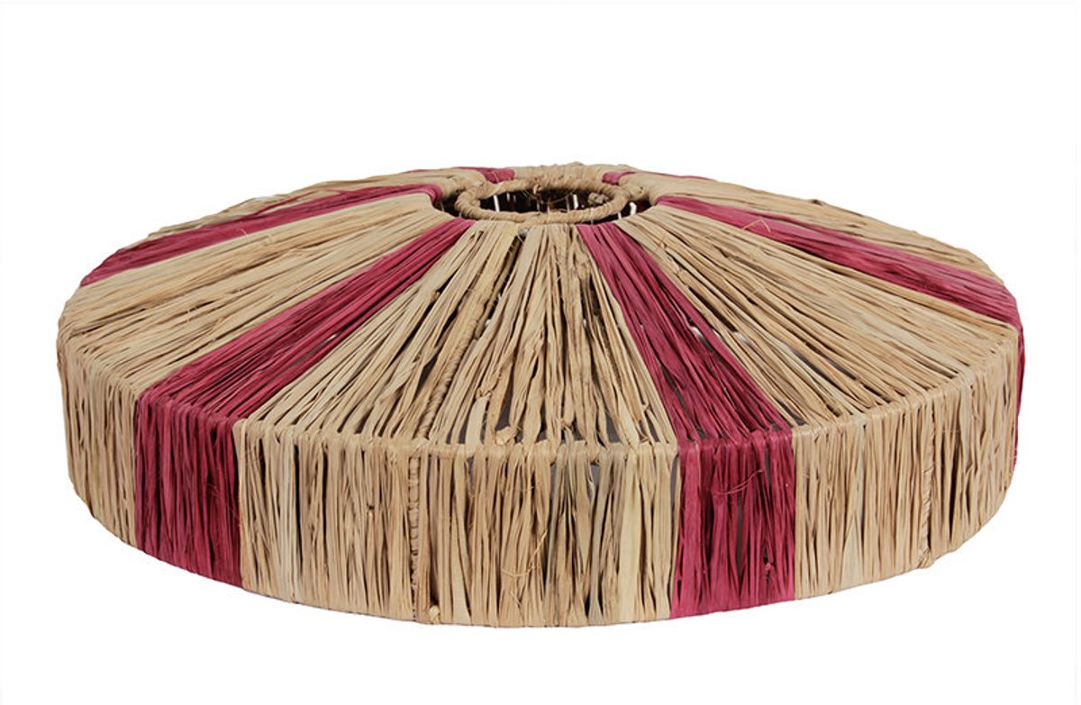 Lampenkap Raffia Sunny Paars S