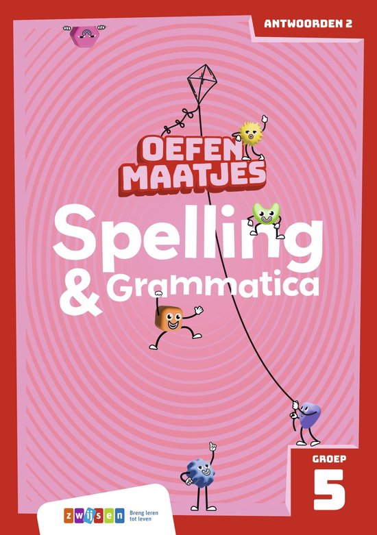 Oefenmaatjes Spelling & Grammatica Groep 5 antwoordenboek 2 - cover