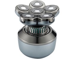 Scheerapparaat voor heren - Trimmer - Elektrisch scheerapparaat - Tondeuse voor kaal hoofd - 6D elektrische tondeuse - Nat en droog gebruik - IPX8 waterdicht - 90 minuten draadloos gebruik