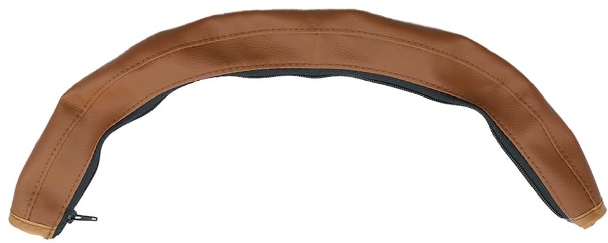 aladdien - Universele Handvat Cover - PU Leer - Met Rits - Kinderwagenaccessoire - Bescherming tegen slijtage - Comfortabel grip - Geschikt voor all...