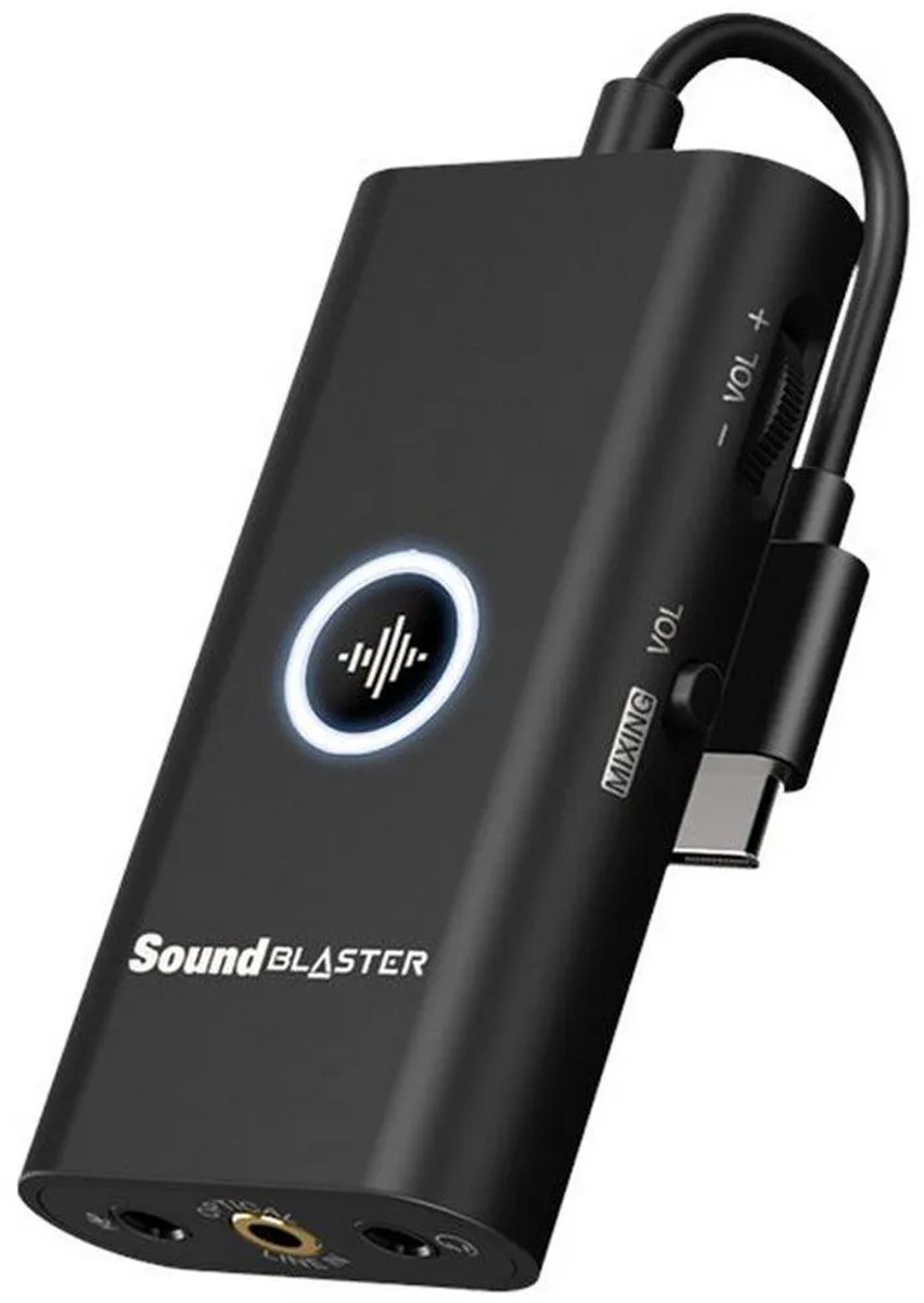SOUND BLASTER G3 Sound Blaster G3 Console Gaming DAC USB-C (Zwart) - Draagbare externe Console Gaming USB-C DAC Amp voor PS4, PS5, Nintendo Switch, PC, en Mac – foto 8