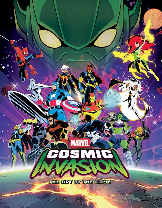 MARVEL Cosmic Invasion: The Art of the Game - cover