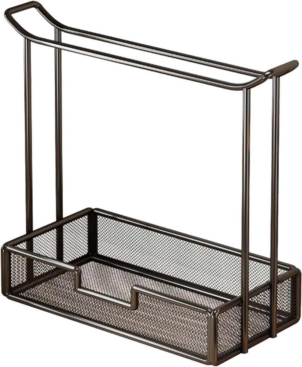 Hoofdtelefoonhouder - Headset standaard - Bureau organiseren - Met opbergvak - 31 x 13 x 32 cm - Zwart