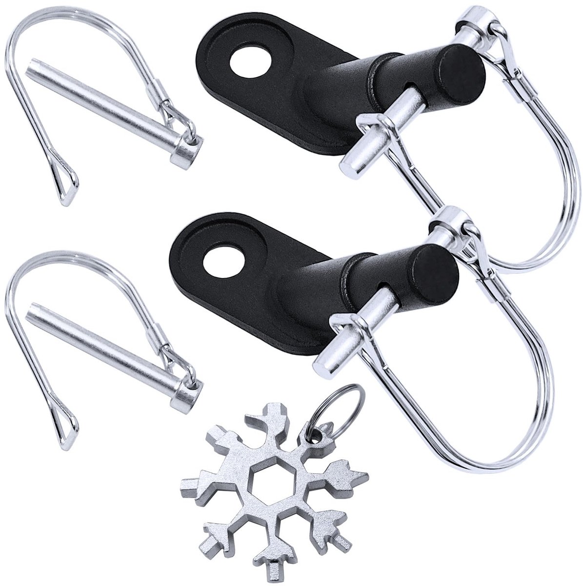 Young Wolf Fiets Aanhangwagen Koppeling - 2 Sets Inclusief Gereedschap