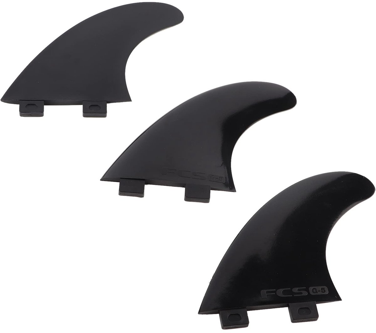 SolidChoice Surfboardvin Duurzaam – Flexibel Voor surfplank en paddleboard Lichtgewicht Geschikt voor longboard Zwart