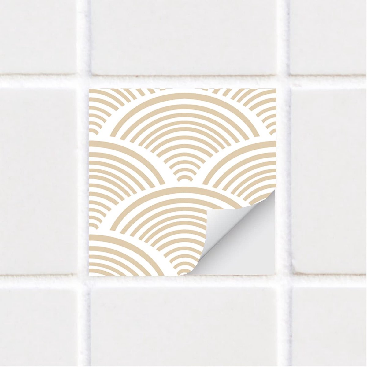 aladdien - Waterdichte Vinyl Tegel Stickers - Peel en Stick Backsplash Stickers - Set van 25 - Voor Keuken en Badkamer - Eenvoudig aan te brengen - ...