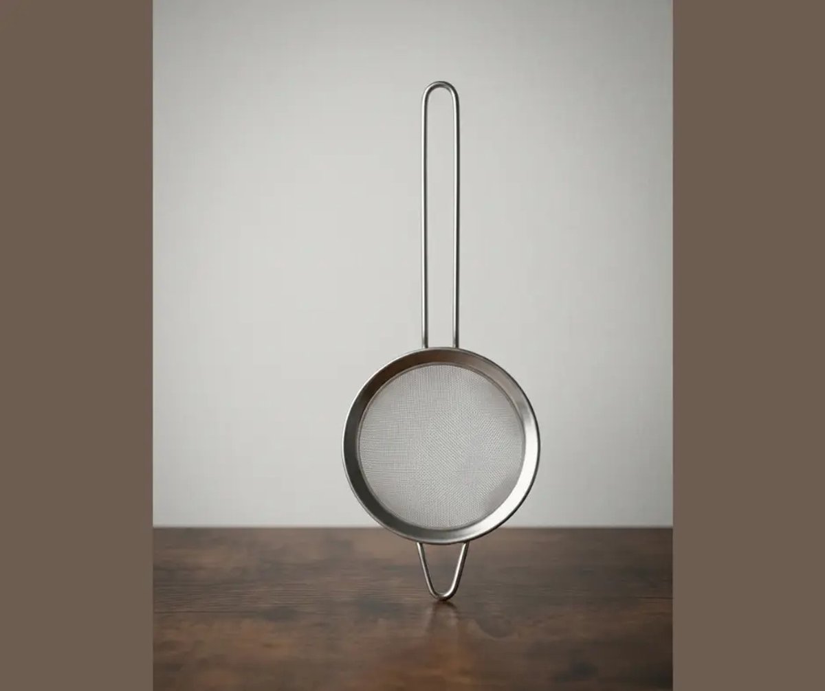 Zeef met Steel – Ø 12 cm