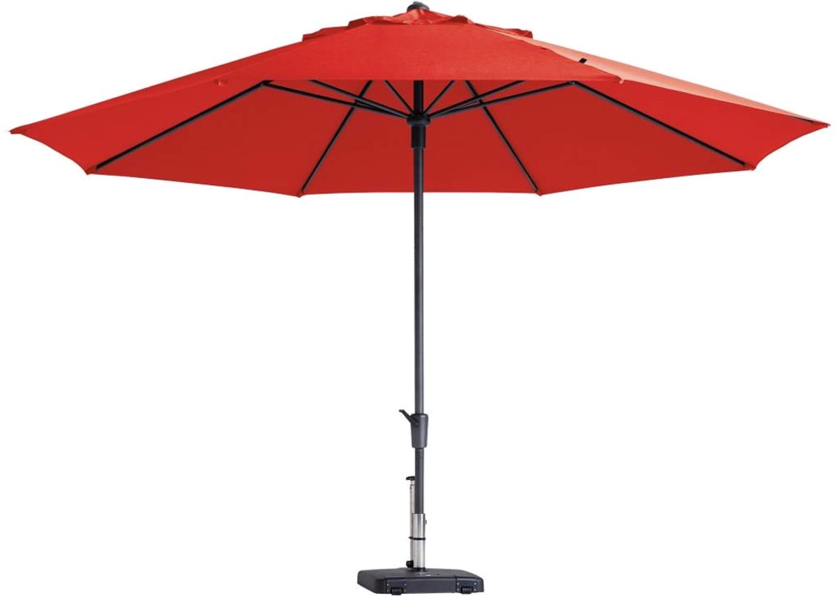 Madison - Parasol Timor - Rond - 300cm - Rood