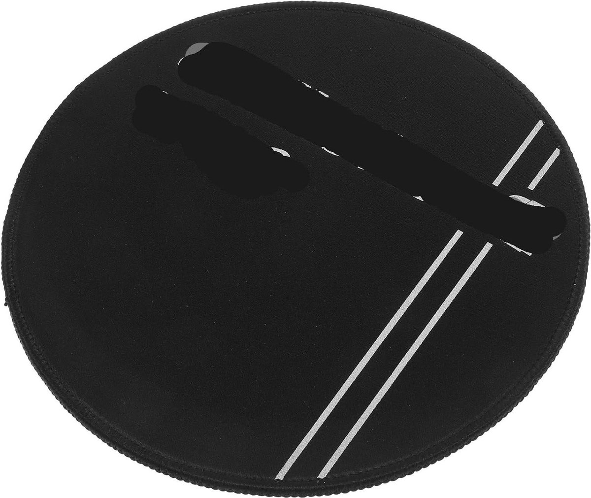Drum Mute Pads - Drum Demper - Stil Oefenen - Behoud Slaaggevoel - 25.4 cm - Zwart
