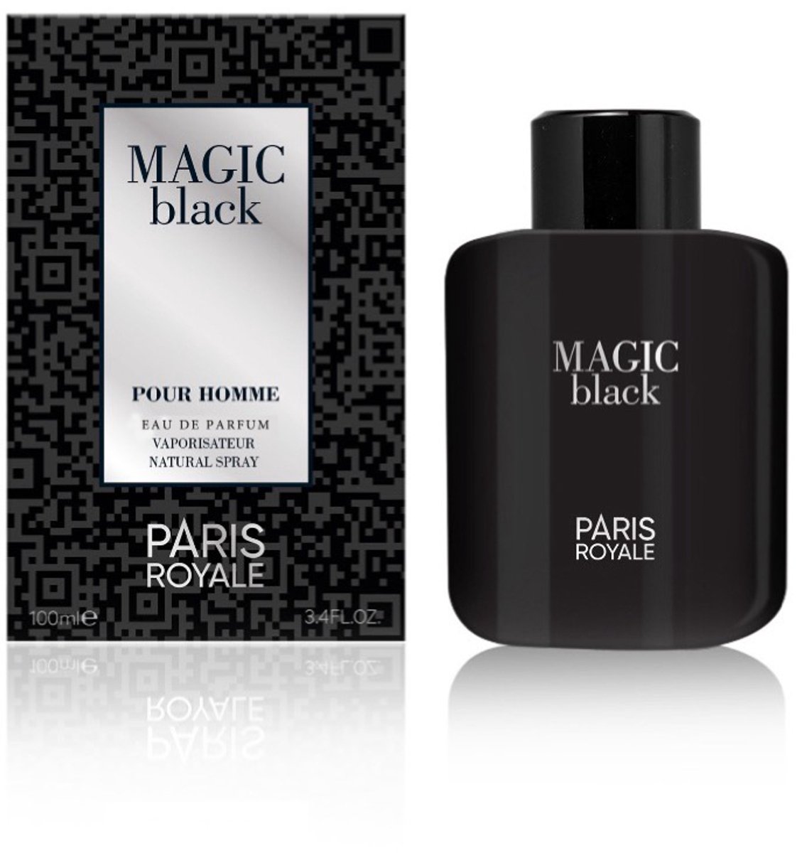 Paris Royale Magic Black Eau de Parfum Pour Homme 100ml