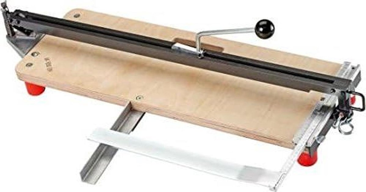 Tegelsnijder - Snijmachine - Tegels Snijden - Houten Basis - 630 mm - Grijs