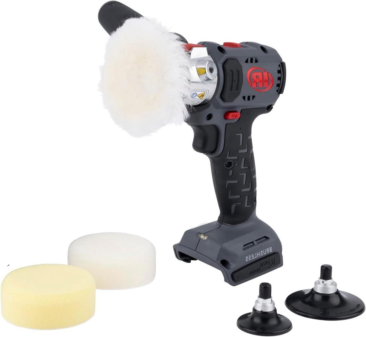 Draadloze Polijstmachine - Schuurmachine - Klusprojecten Thuis - Borstelloze Motor - 3 inch - Zwart