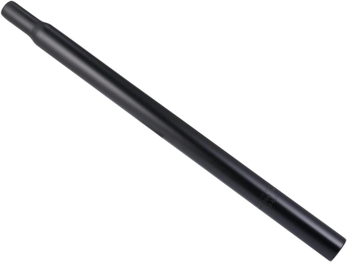 Fietszadelpen - Zadelpen Fiets - Fietsen Aanpassen - Verstelbaar Aluminium - 42x2.7cm - Zwart