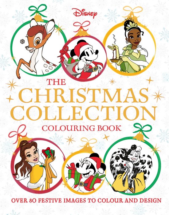 Disney The Christmas Collection Colouring Book - cover