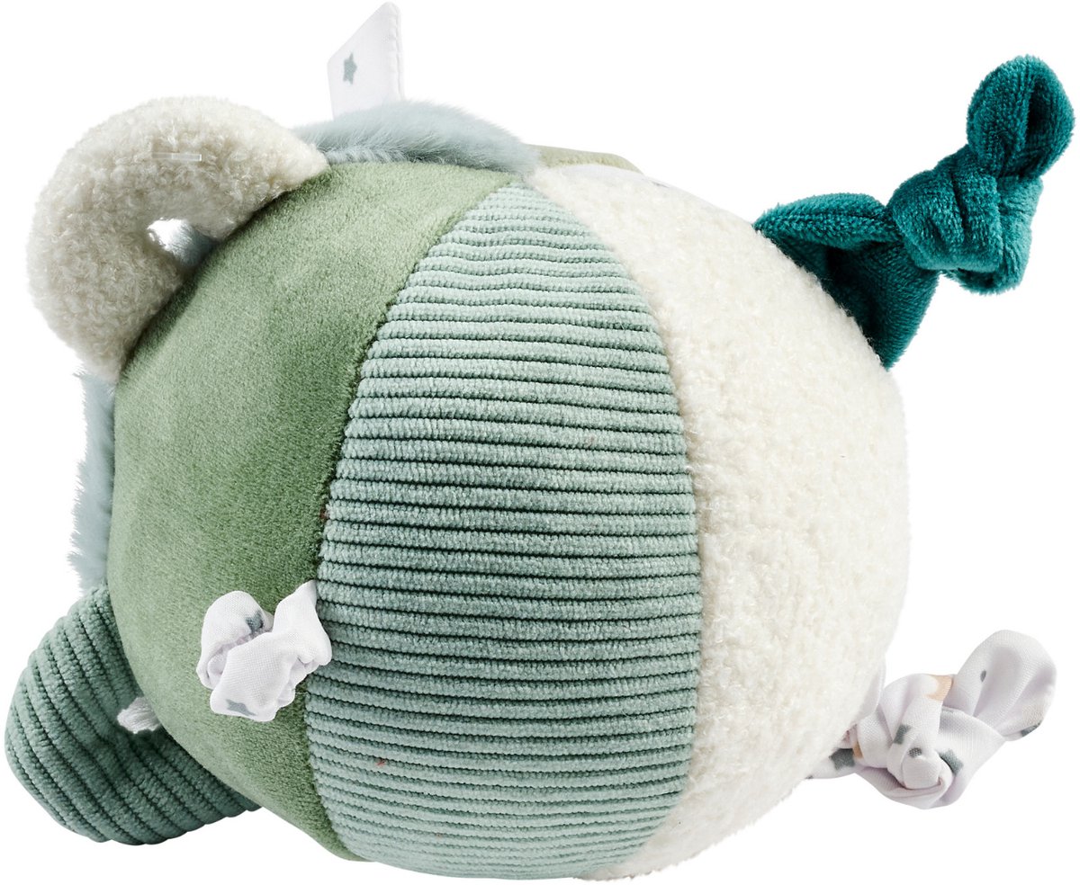 Nattou Lapidou Knuffel Activiteitenbal - Sensorisch Speelgoed - 15 cm - Lindegroen