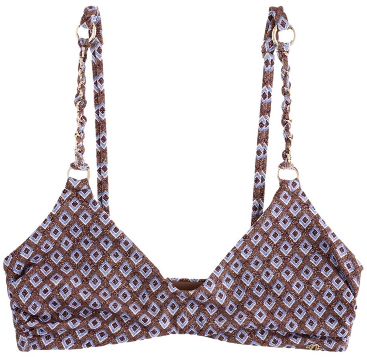 Next - Dames - Half-lange bikinitop - Bruin