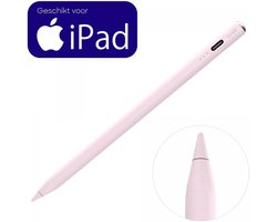 Buddi Wave Actieve Stylus Pen met Handpalmrejectie - Geschikt Voor iPads Vanaf 2018 - Roze - Kantelgevoelig - Magnetisch - USB-C Opladen - Extra Tip - Geschikt voor Tekenen, Schrijven en Schetsen