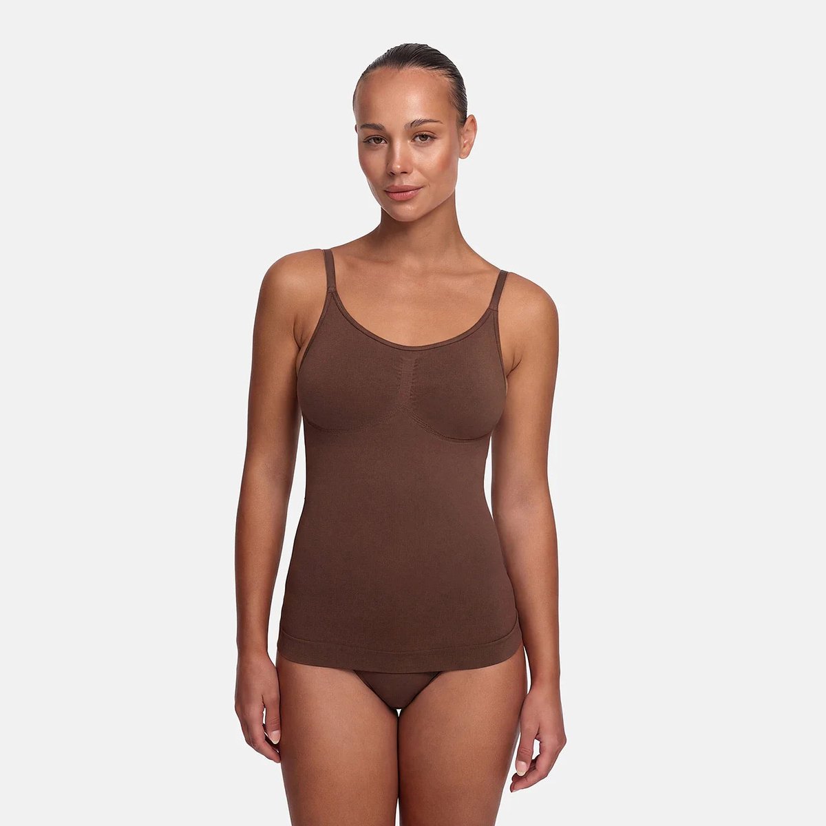 cfab - Corrigerend hemdje - Bruin - 4XL
