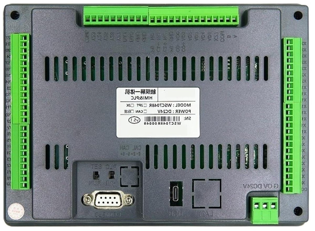 Touchscreen Display - Paneel Meter - Proces Controle - All-in-One Functies - 7 inch - Zwart