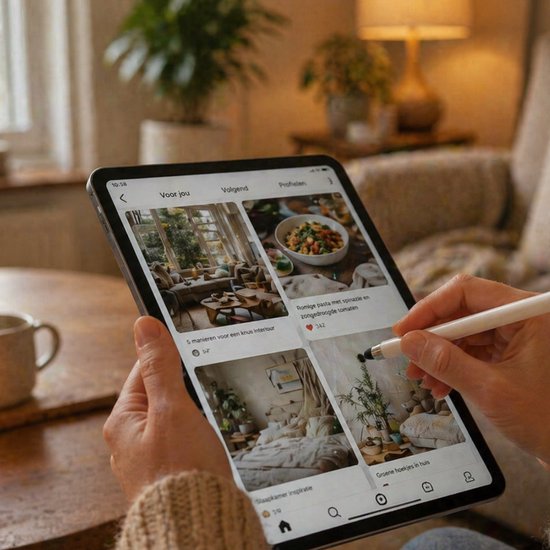 Touchpen Wit - Stylus Pen voor Tablet en Smartphone - Universeel Geschikt voor iPad iPhone Samsung Android — afbeelding 5